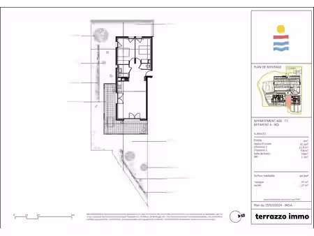 vente appartement 3 pièces 64.8 m² à nice (06000)  535 000 €