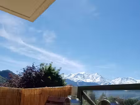 t2 40 5m² avec balcon vue mont-blanc - sallanches