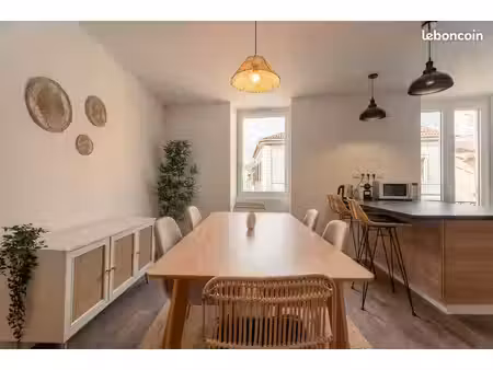 t2 ou t3 meublé 50m2 - dax centre ville - entièrement rénové et équipé