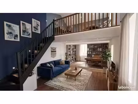 appartement 52 m² avec mezzanine et clim réversible - dpe c