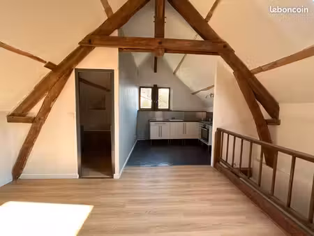 coup de cœur pour ce t2 plein de charme au cœur du vexin