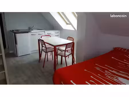 granville studio etudiant meuble maison neuve (2017) 40 mètres de la plage