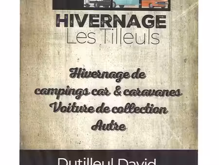 hivernage de véhicules de loisir