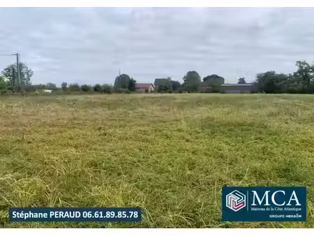 vente terrain 735 m² à biron (64300)  59 000 €