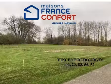 vente terrain 892 m² à ervillers (62121)  60 100 €