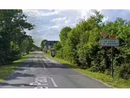 vente terrain 977 m² à la croix-saint-leufroy (27490)  62 000 €