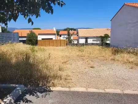 vente terrain 280 m² à corbere (66130)  75 000 €