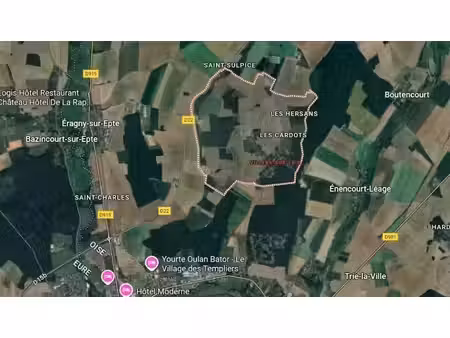vente terrain 500 m² à trie-château (60590)  74 000 €