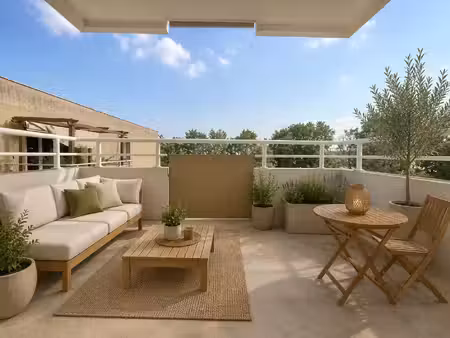 appartement de 3 pièces principales avec terrasse
