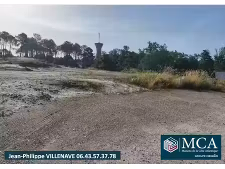 vente terrain 819 m² à castets (40260)  123 000 €