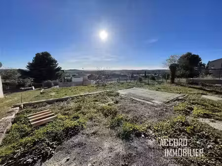 vente terrain 506 m² à puisserguier (34620)  125 000 €