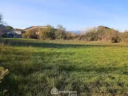 vente terrain 1317 m² à vogue (07200)  140 000 €
