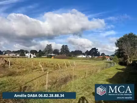vente terrain 946 m² à seignosse (40510)  545 000 €