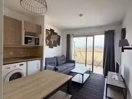 location appartement 1 pièce 24 m² à cannes la bocca (06150)  730 €