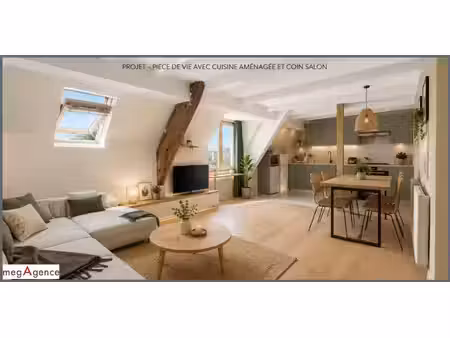 appartement 2 pièces  37 m²