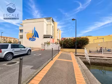 vente garage dans la residence port cros aux quilles a sete