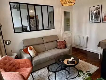 appartement 2 pièces meublé - meudon val fleury