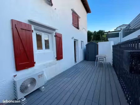 studio rez de jardin terrasse privative
