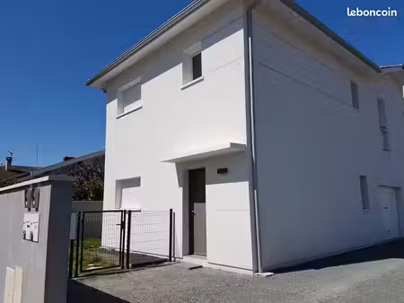 pessac - maison t4 de 2017 - 103 m2 garage et jardinet