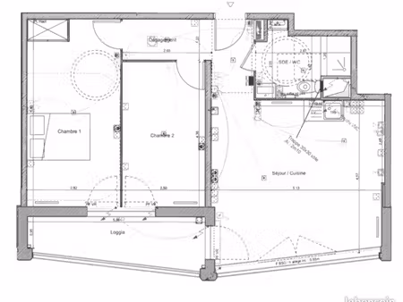 location t3 bordonova 62m2 bordeaux