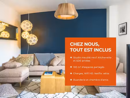 studio 1 pièce 15 m²