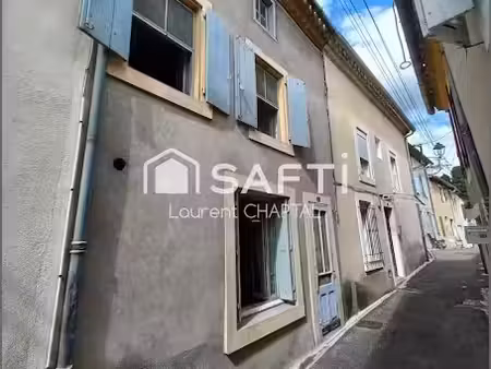 vente maison 3 pièces 60 m² à aigues-vives (11800)  49 000 €