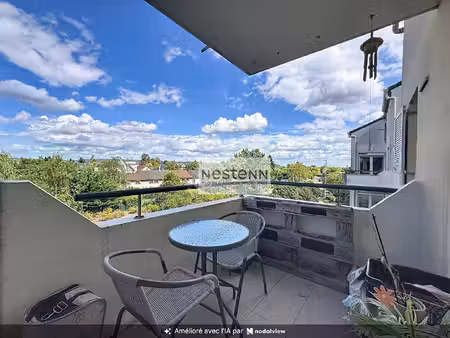 ermont - appartement 2 pièces - balcon - parking en sous-sol -