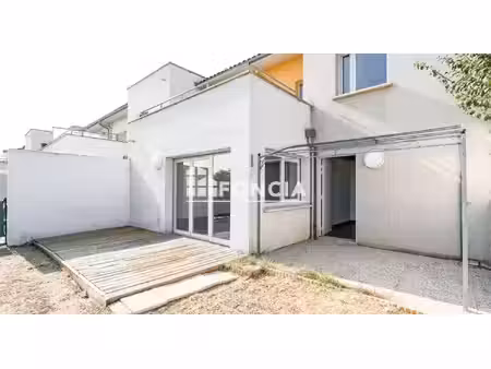 plaisance-du-touch  villa t4 récente dans résidence sécurisée avec garage  jardin et terra