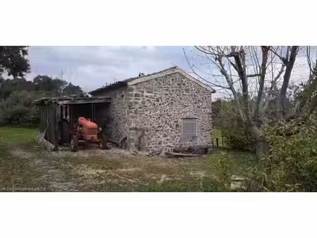 le muy authentique cabanon provençal en pierre avec oliveraie de 4392m²
