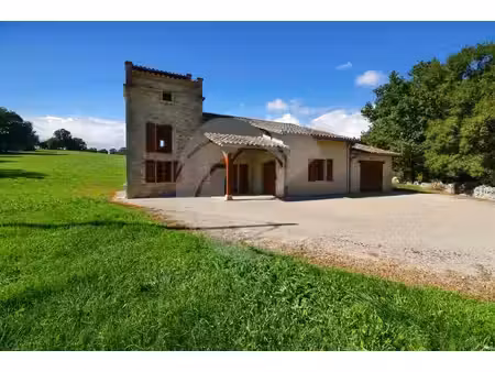 à vendre – charmante maison en pierre avec un pigeonnier en pierre à bruniquel