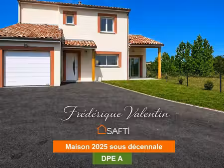 maison neuve t5 à garidech proche toulouse-