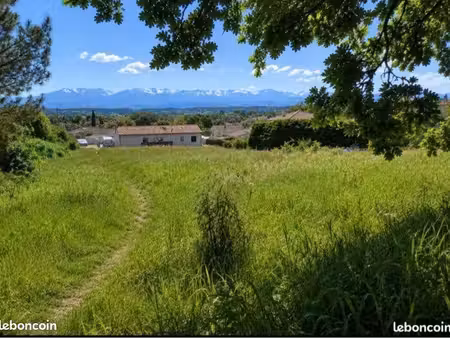 terrain vue pyrénées