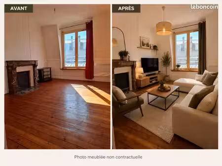 appartement t2 50m2 + parking