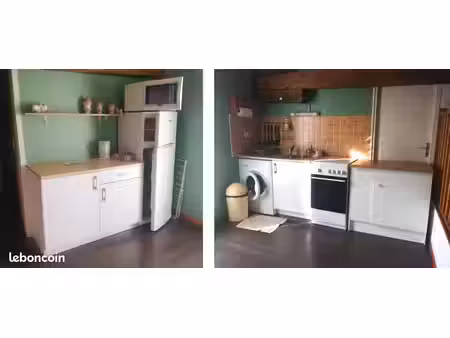 location meublée t2 avec toutes charges comprises (eau  gaz cuisson et chauffage gaz  élec