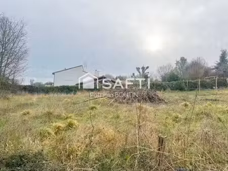 vente terrain 482 m² bessines (79000)
