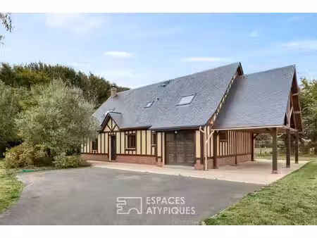 maison de campagne dans un environnement bucolique