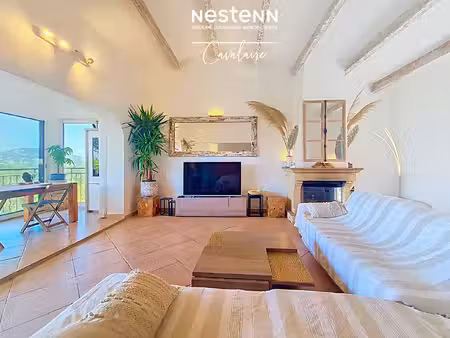 cogolin - gassin - maison 107 m² avec double place de stationnement dans résidence avec pi