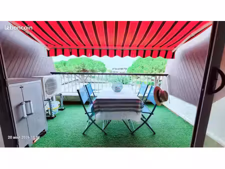 appartement 1 pièce · 22 m² port camargue - residence le cabestan - etage 2/2