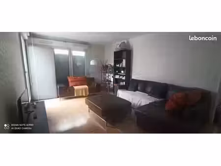 f2 meublé lumineux 55m2  proche paris
