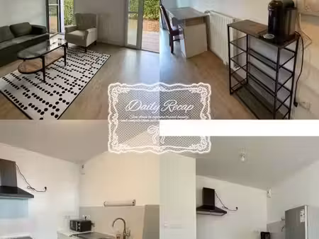 t2 lumineux de 46 m² avec jardin privatif et box – face à l'ecole centrale nantes