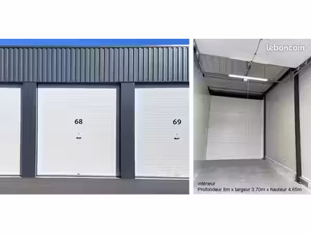 box stockage pour matériel  véhicule  bateau - 30m2