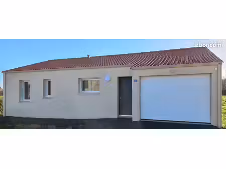 maison 3 chambres et garage - 85 m² à chavagnes en paillers