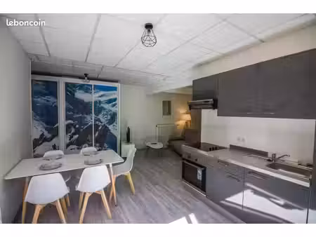 t2 meublé 50m² + cave50m² cormaranche