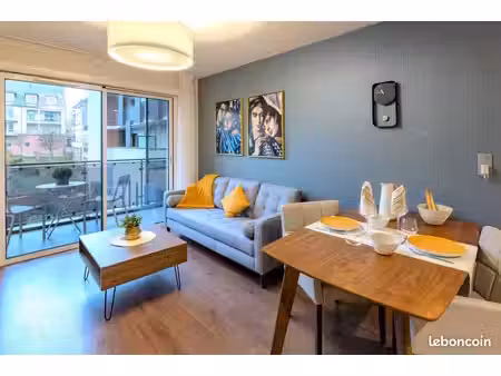 saint-quentin – appartement t2 meublé tout équipé - (séjour d'un mois minimum)