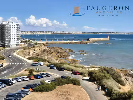 la chaume - appart t3 de 69 m2 face océan + cave & garage
