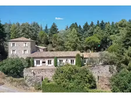 propriété de caractère en pierre – 556 m² – saint-étienne-de-serre