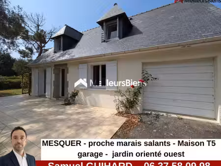 mesquer - maison 4 chambres sur 1500m² de terrain