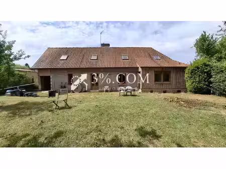 secteur huppy : maison à finir de rénover - 3 ch - 133 m² sur 1350 m² de terrain