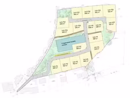 vente terrain à lanvaudan (56240) : à vendre / 400m² lanvaudan