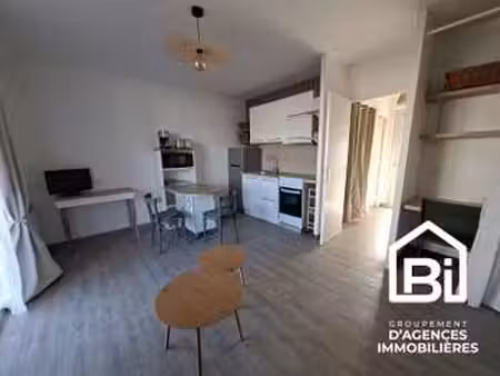 location appartement t1 meublé à colleville-montgomery (14880) : à louer t1 meublé / 25m² 